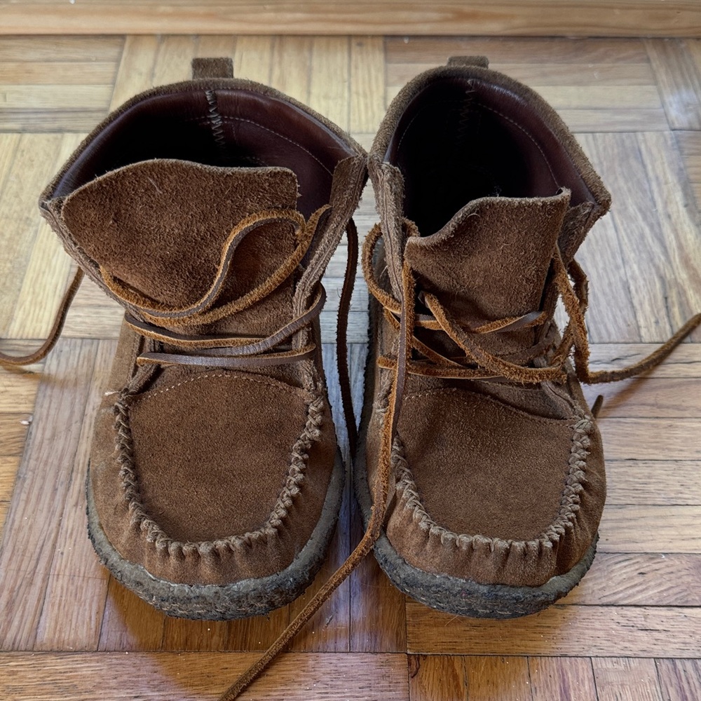 Patagonia Brown Suede Moccasins
